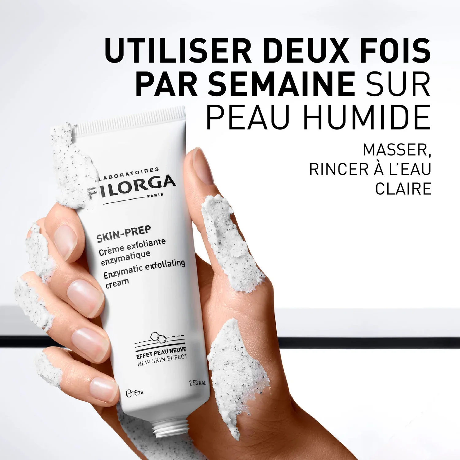 FILORGA Skin-Prep Crème Exfoliante Enzymatique 75ml - Exfoliant Intensif Effet Peau Neuve - Image 6