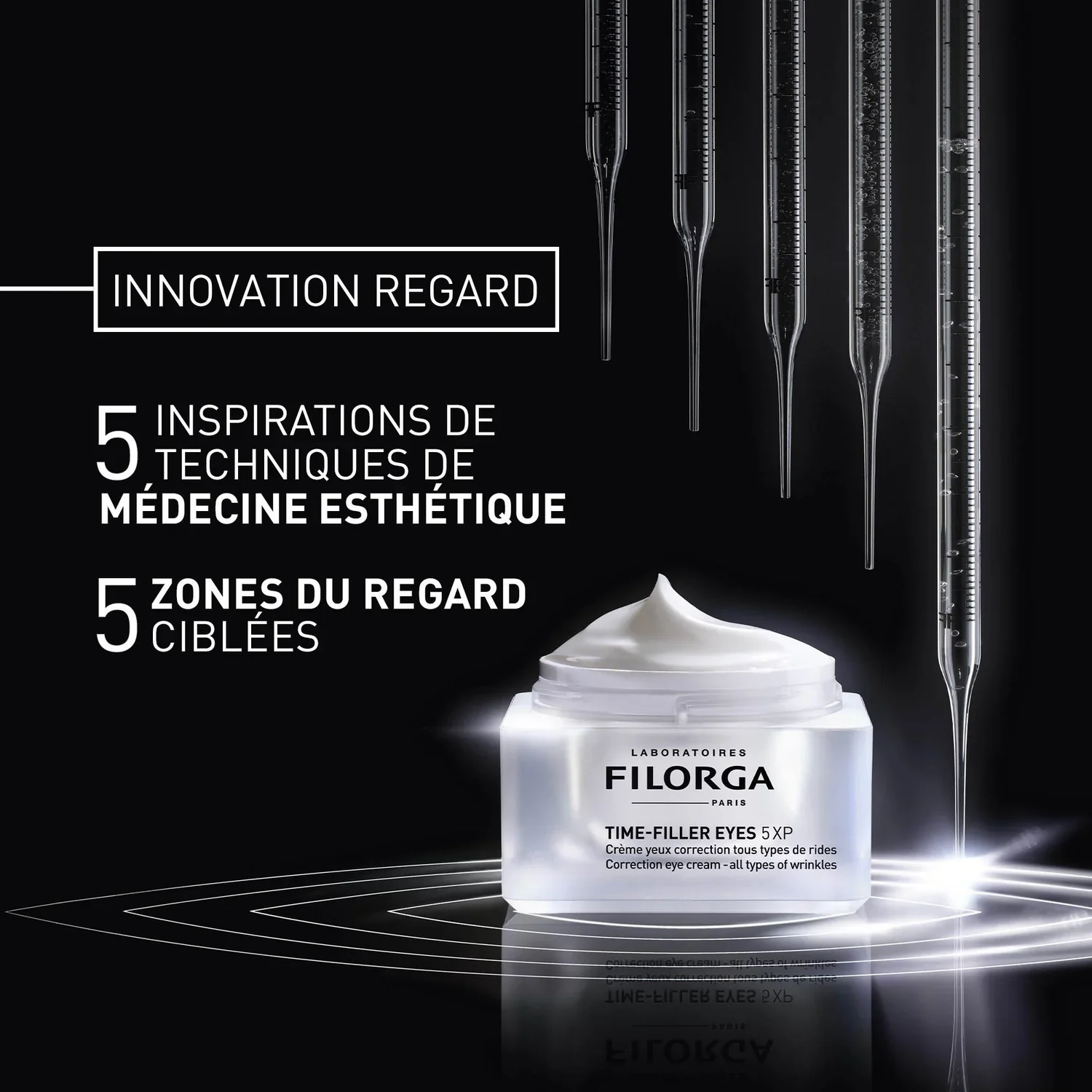 FILORGA Time-Filler Eyes 5XP 15ml - Soin Contour Yeux Anti-Rides 5 Zones - Image 5