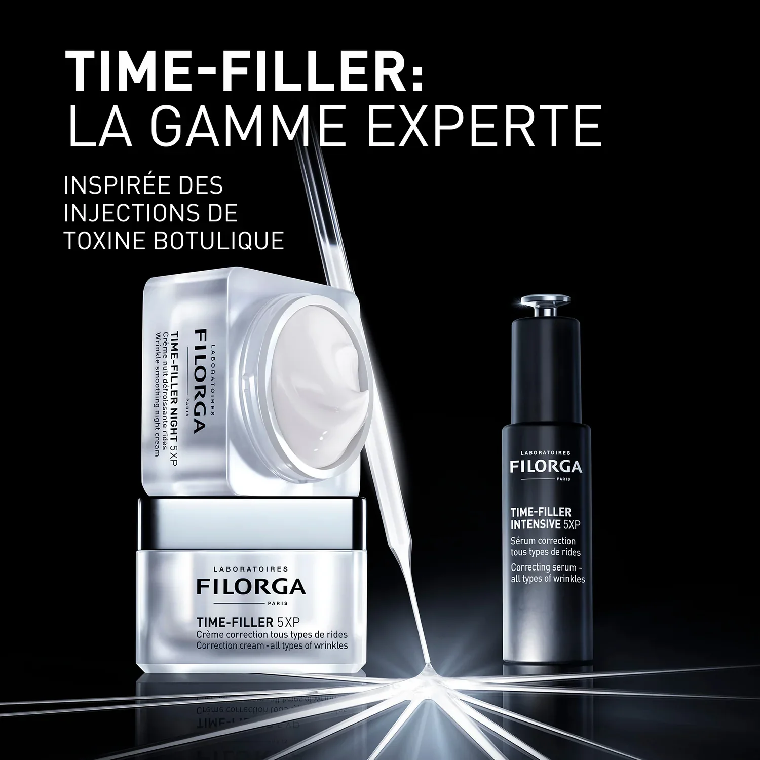FILORGA Time-Filler Night 5 Xp50ml Crème Nuit Multi-Correction Rides Anti-Âge - Image 6