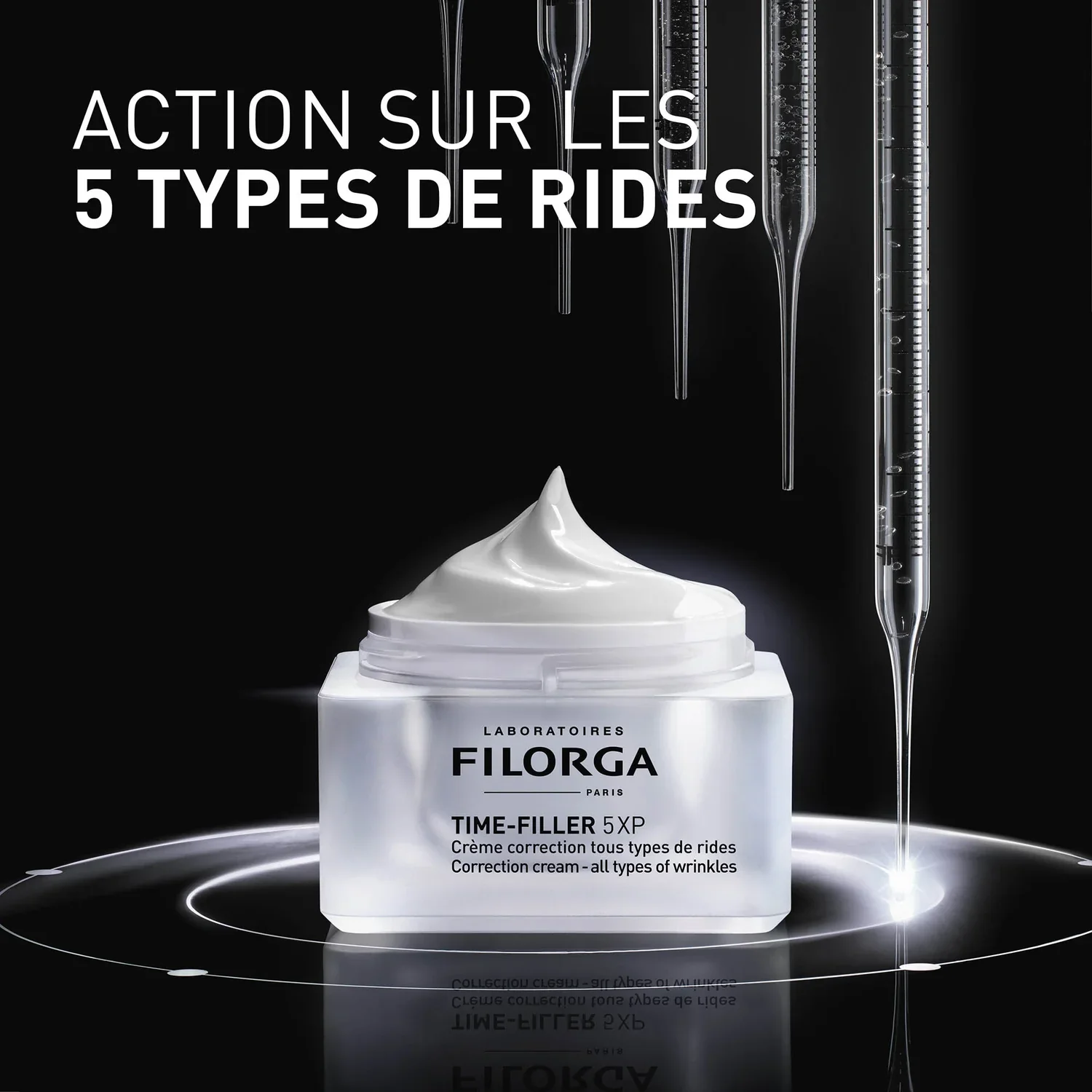 FILORGA Time-Filler 5XP Crème 50ml - Crème Anti-Rides 5 Actions pour Tous Types de Peau - Image 3