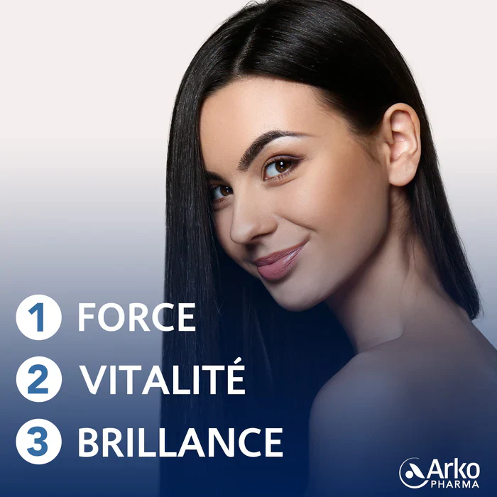 FORCAPIL Duo Pack 180 + 60 Gélules Biotine Zinc Vitamines B Cheveux Ongles Cure 8 Mois Format Économique - Image 4