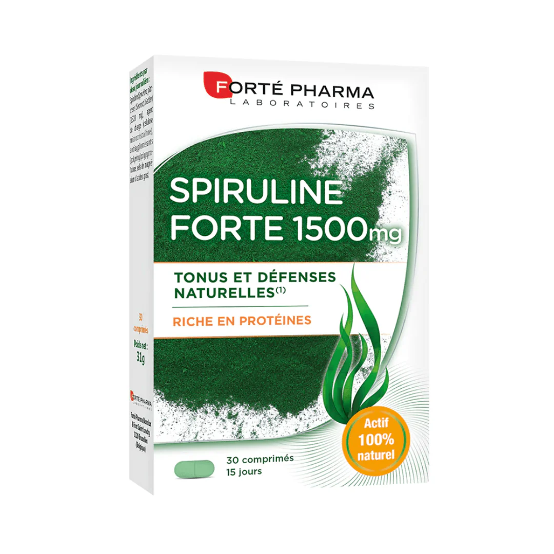 Forte Pharma Spiruline Forte 1500mg – 30 Comprimés