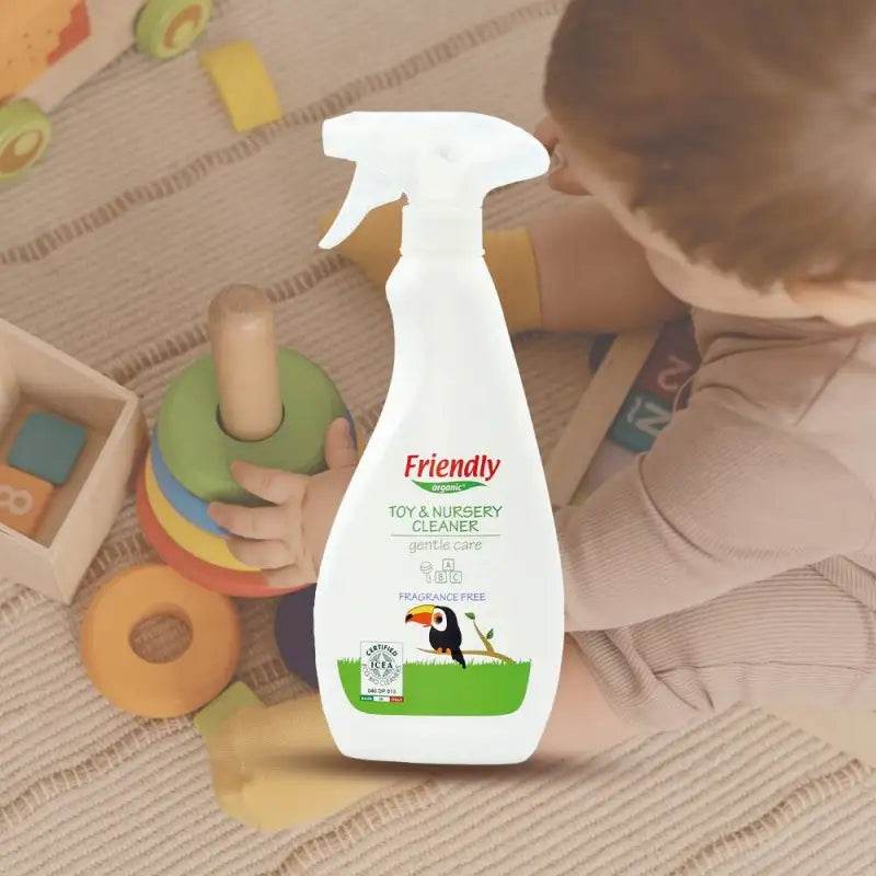 FRIENDLY Spray Sans Odeur Pour Laver Les Jouets Et Accessoires Des Enfants 500 Ml - Image 2