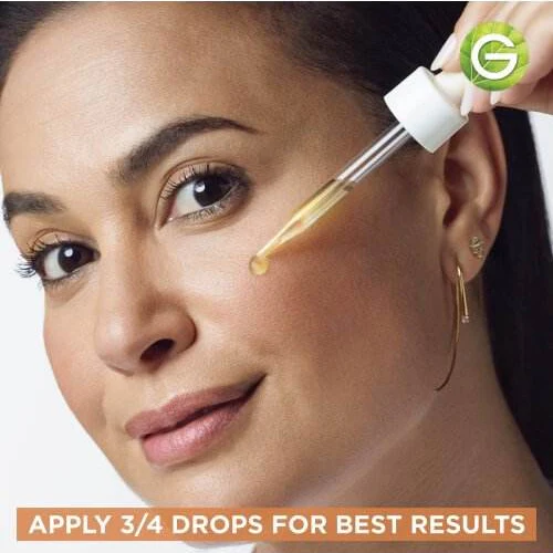 GARNIER Fast Bright Booster Sérum Night 30ml Sérum de Nuit Vitamine C Anti-Taches Éclat Luminosité Peau Terne Renouvellement Cellulaire - Image 3