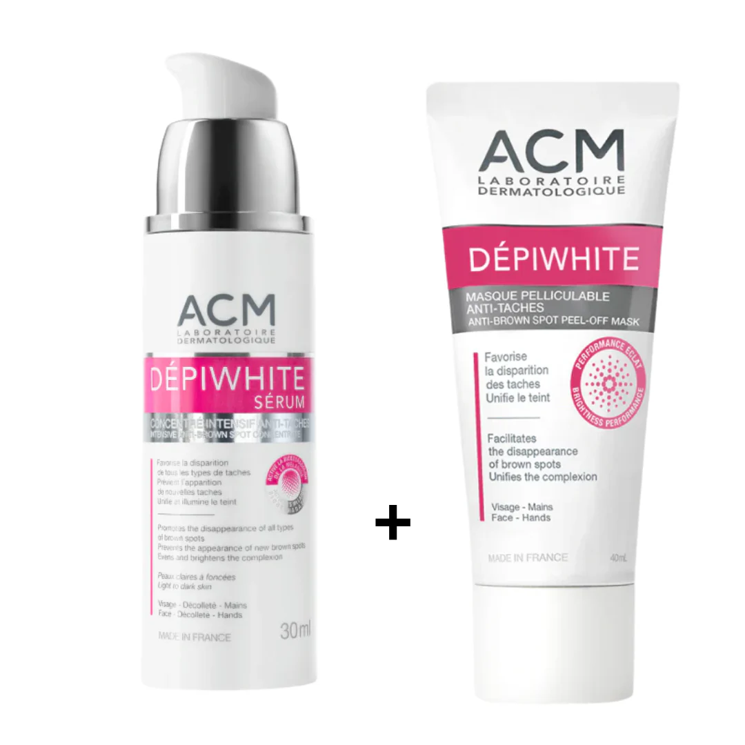 ACM Depiwhite Sérum Concentré 30ml Masque Pelliculable Duo Pack Anti-Taches - Image 2