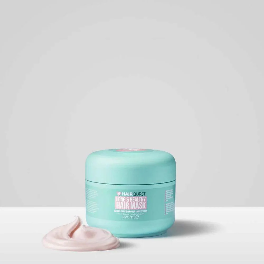 HAIRBURST Masque Des Cheveux Longs et Sains 220ml Masque Capillaire Nourrissant Croissance Réparation Brillance