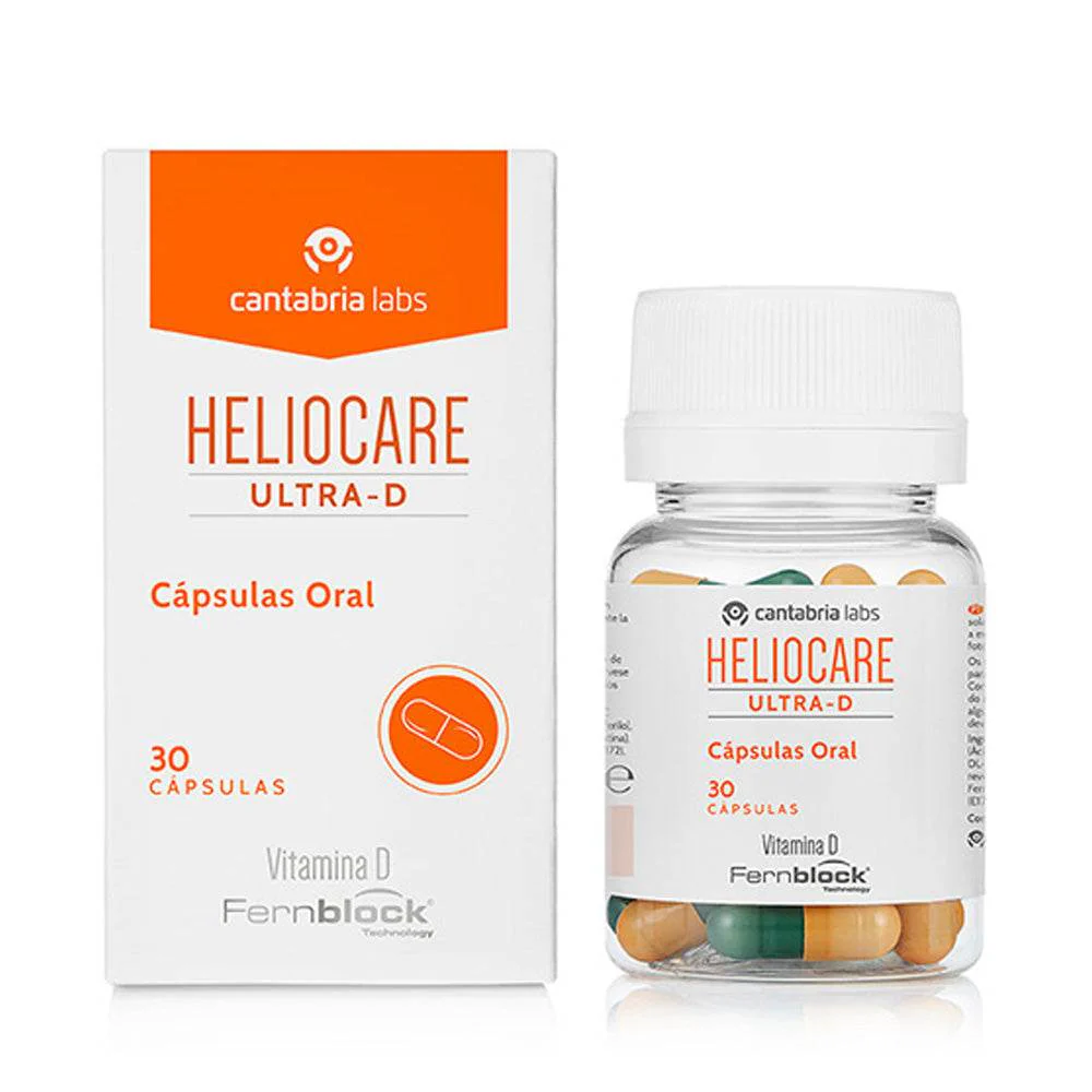 Heliocare Pack Ultra D 30 Capsules = Gel Ultra 90 50ml Offert Solaire - Image 3
