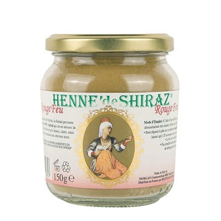 HENNÉ DE SHIRAZ Rouge Feu 150g Coloration Végétale Cheveux Naturelle
