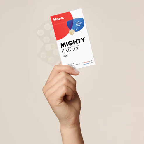 HERO Mighty Patch Duo 12 Pièces 6 Original + 6 Invisible Patchs Anti-Imperfections Acné - Image 6