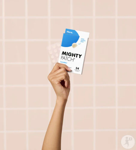 HERO Mighty Patch Invisible+ 24 Pièces Patchs Anti-Acné Ultra-Fins Transparents Jour - Image 2