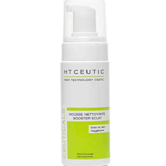 HT Ceutic Mousse Nettoyant Booster Eclat 150ml Nettoyage Profond Illuminateur Pureté - Image 5