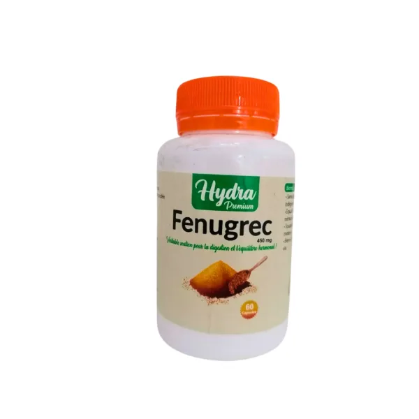 Hydra Premium Fenugrec 60 Capsules - Testostérone Lactation Appétit