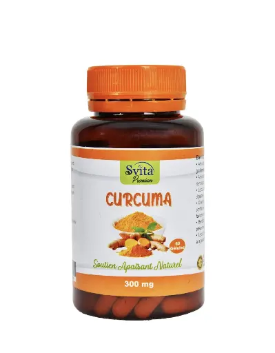 Hydra Premium Curcuma 300mg 120 Gélules - Anti-Inflammatoire Naturel Articulations