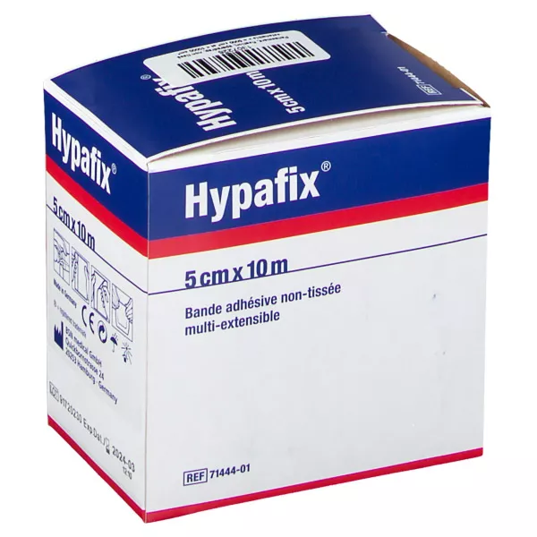 Hypafix 5cm x 10cm Sparadrap Fixation Pansements Dispositif Médical
