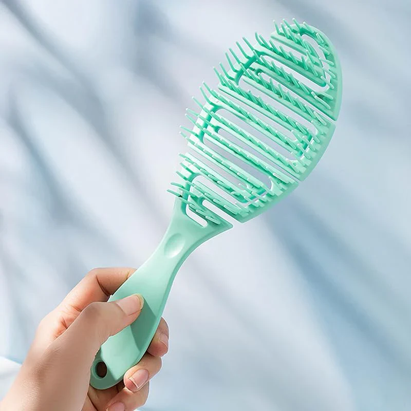 IDC Institute Brosse Démêlante Flexible Cheveux Accessoire Beauté - Image 4