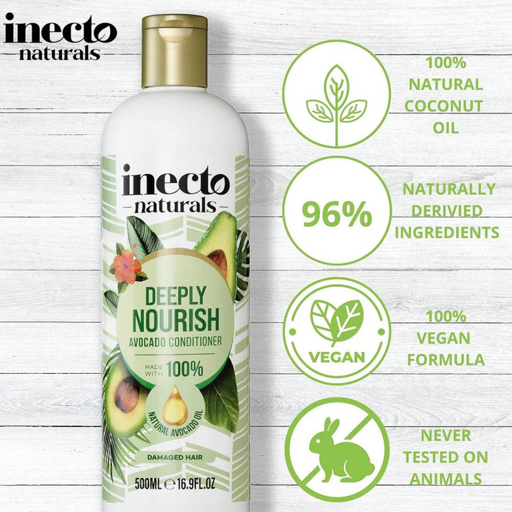Inecto Après-Shampoing À D'avocat 500ml - Image 2