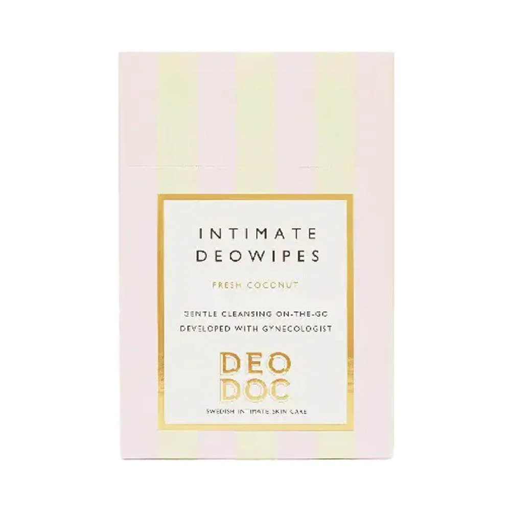 Intimate Deo Wipes Violet Cotton10 Contains