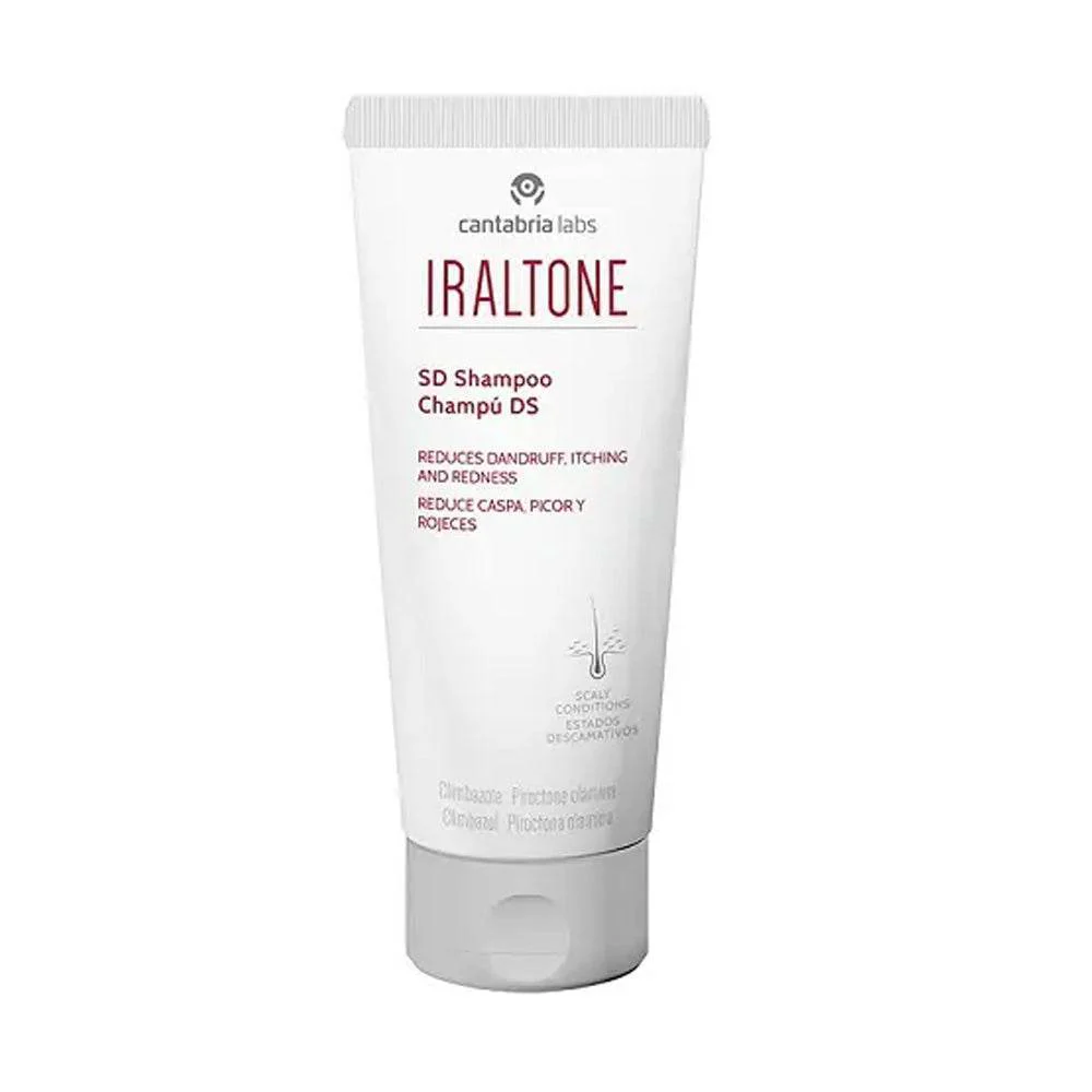 IRALTONE Shampoing DS 200ml Dermatite Séborrhéique Anti-Pelliculaire Apaisant Cuir Chevelu Irrité