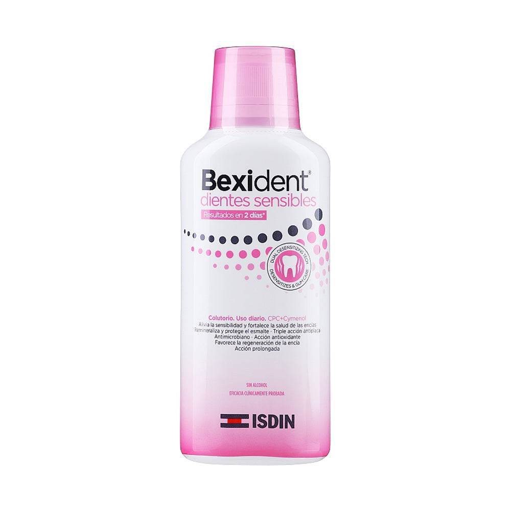 ISDIN Bexident Bain De Bouche Dents Sensibles 250ml - Bain Bouche Anti-Sensibilité Dentaire