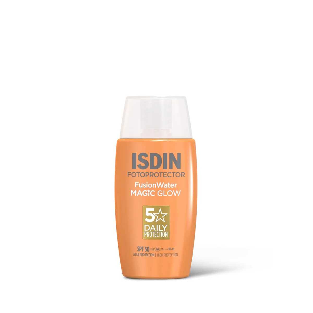 ISDIN Fusion Water Magic Glow SPF50+ 50ml Éclat Hydratant Bonne Mine = Coque offrete - Image 2
