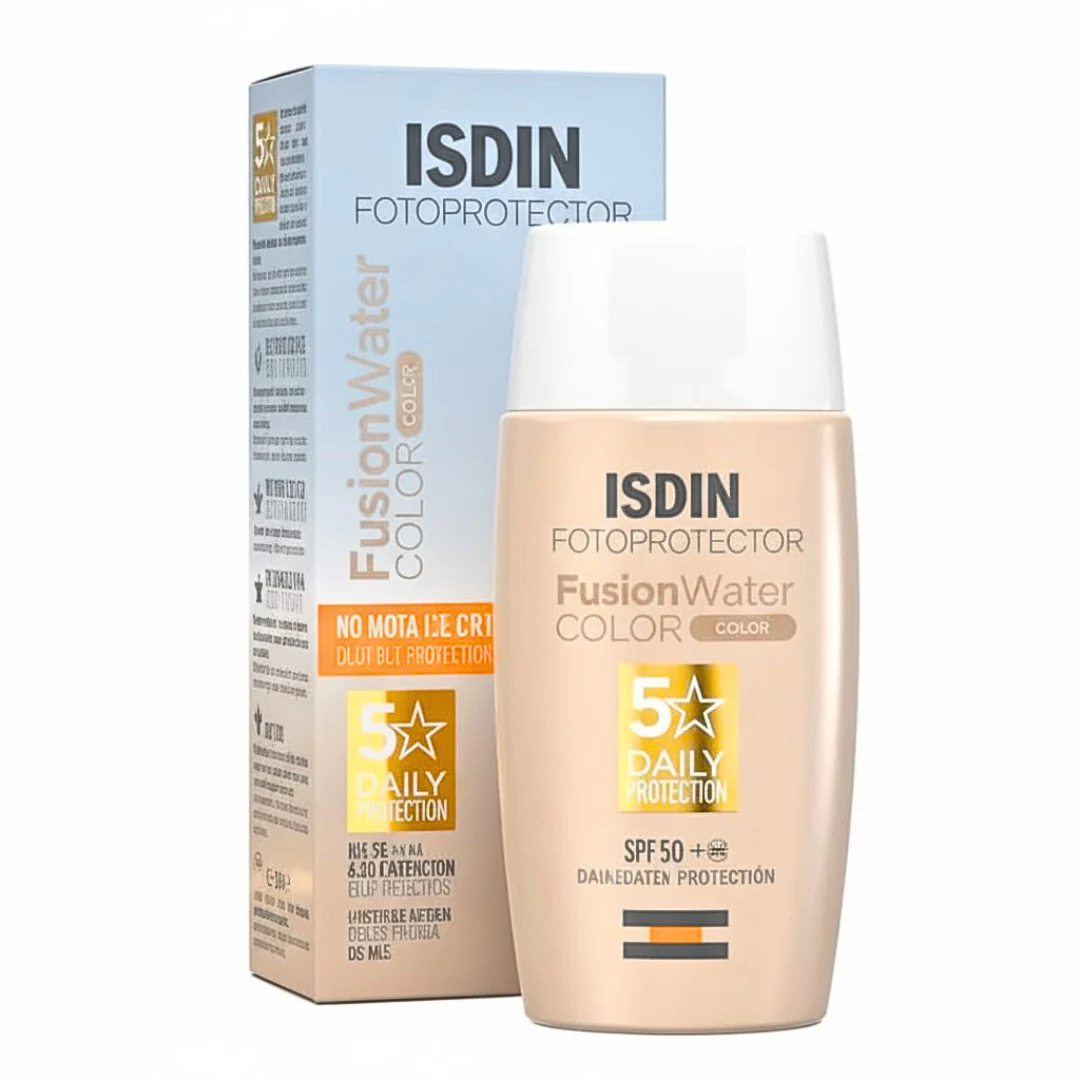ISDIN Fotoprotector Fusion Water Magic Light SPF50+ 50ml Protection Solaire Effet Lumière Texture Aqua