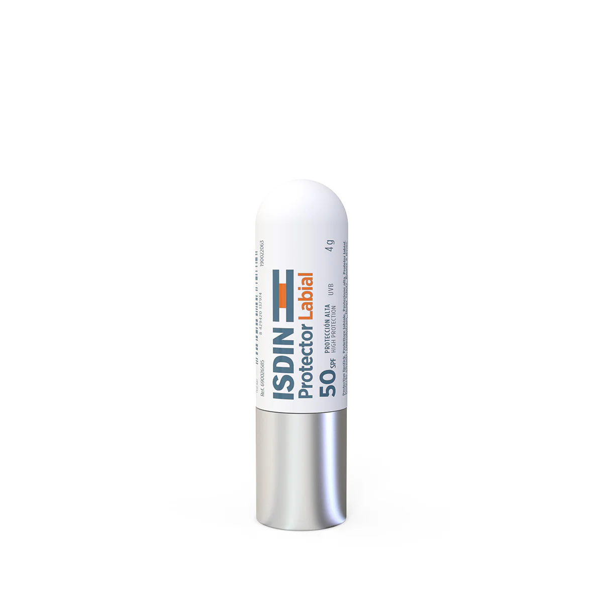 ISDIN Protector Labial SPF50+ 4g Baume Lèvres Protection Solaire Haute Résistant Eau Zones Sensibles