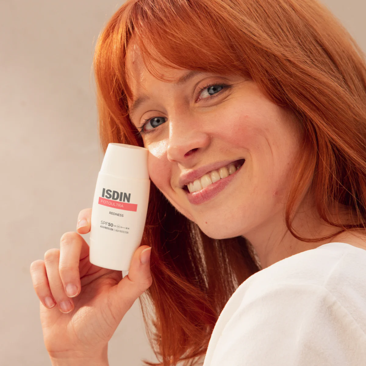 ISDIN Fotoultra Redness SPF50+ Crème Solaire Anti-Rougeurs Peaux Sensibles - Image 2