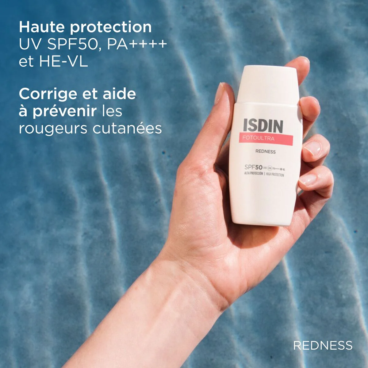 ISDIN Fotoultra Redness SPF50+ Crème Solaire Anti-Rougeurs Peaux Sensibles - Image 4