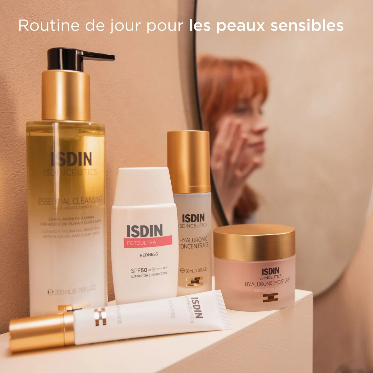 ISDIN Fotoultra Redness SPF50+ Crème Solaire Anti-Rougeurs Peaux Sensibles - Image 7