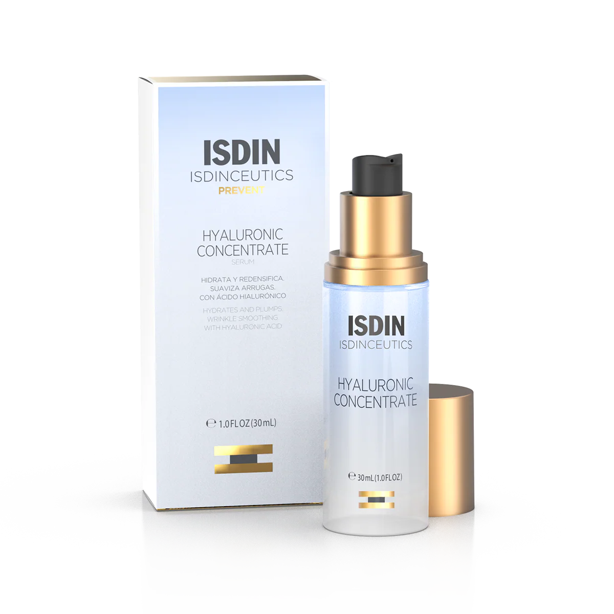 ISDIN Glicoisdin Hyaluronic Concentrate Sérum 30ml Hydratation Éclat
