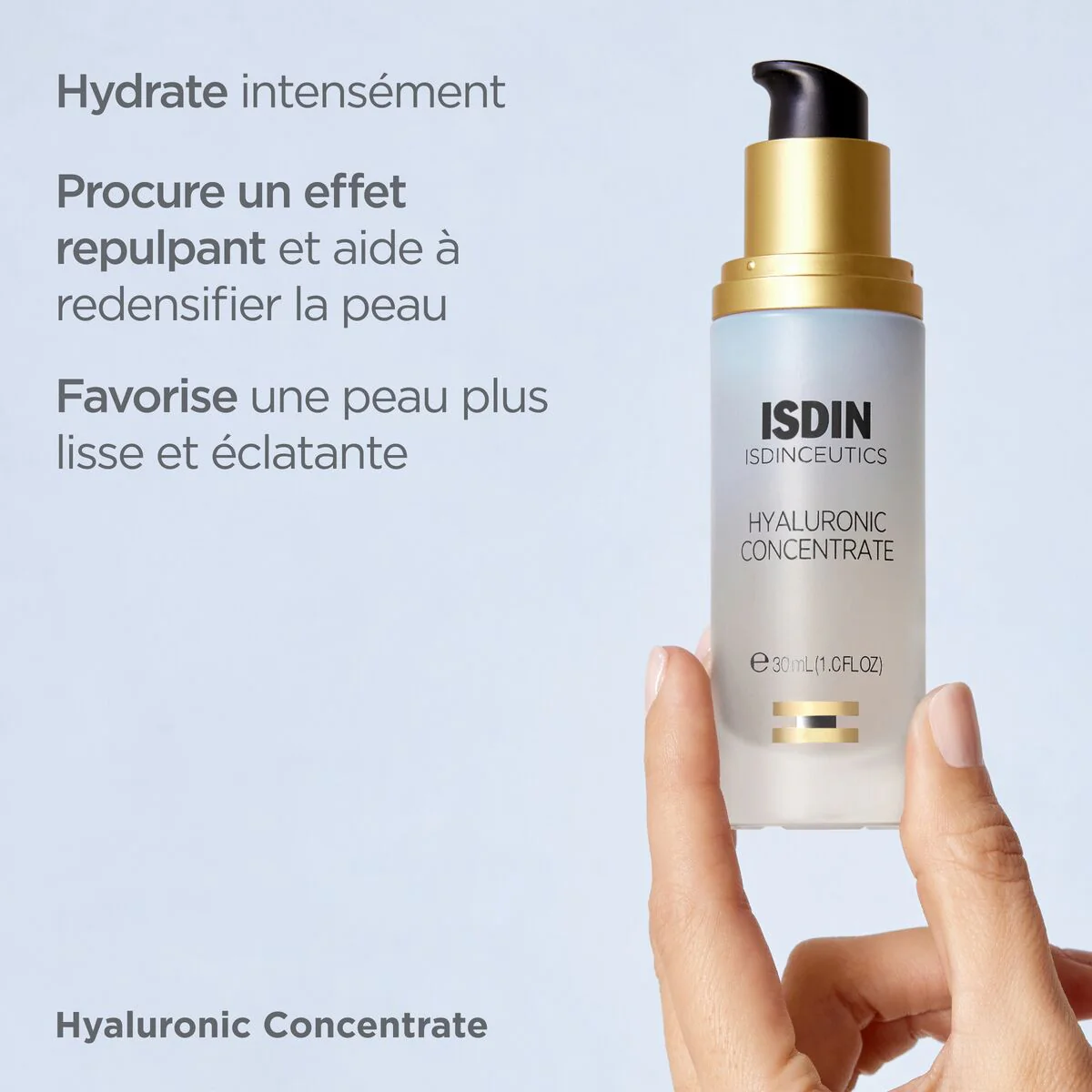 ISDIN Glicoisdin Hyaluronic Concentrate Sérum 30ml Hydratation Éclat - Image 2