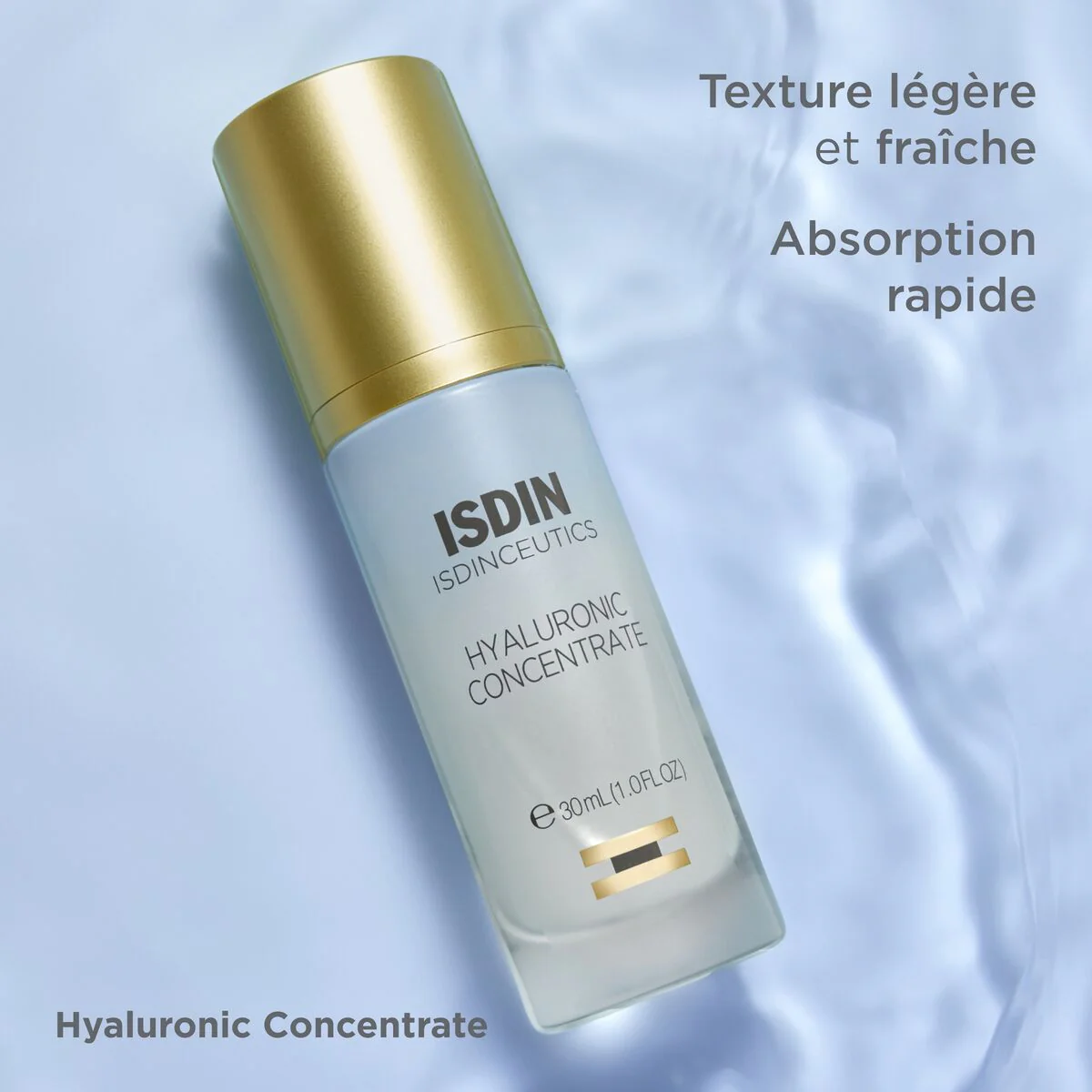 ISDIN Glicoisdin Hyaluronic Concentrate Sérum 30ml Hydratation Éclat - Image 3