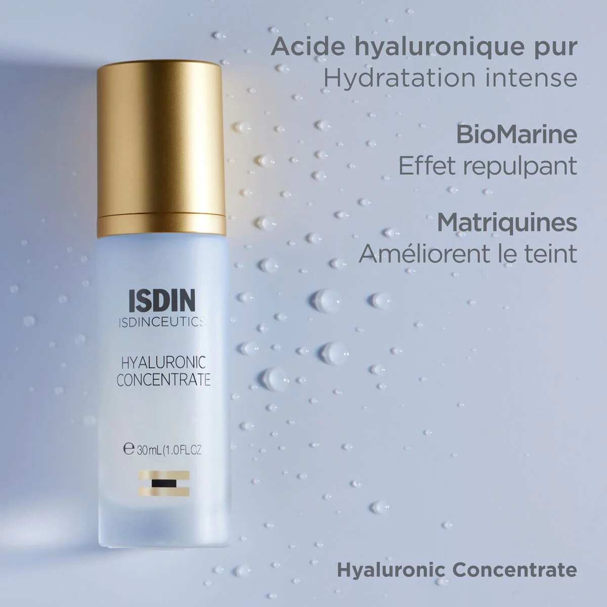 ISDIN Glicoisdin Hyaluronic Concentrate Sérum 30ml Hydratation Éclat - Image 8