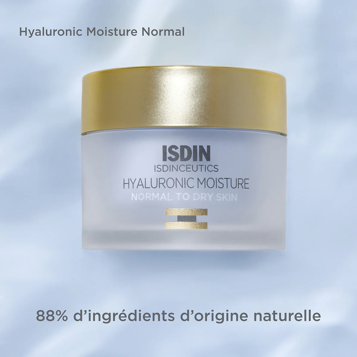 ISDIN Isdinceutics Hyaluronic Moisture 50g Crème Hydratante Peaux Normales Sèches = Trousse Offerte - Image 6