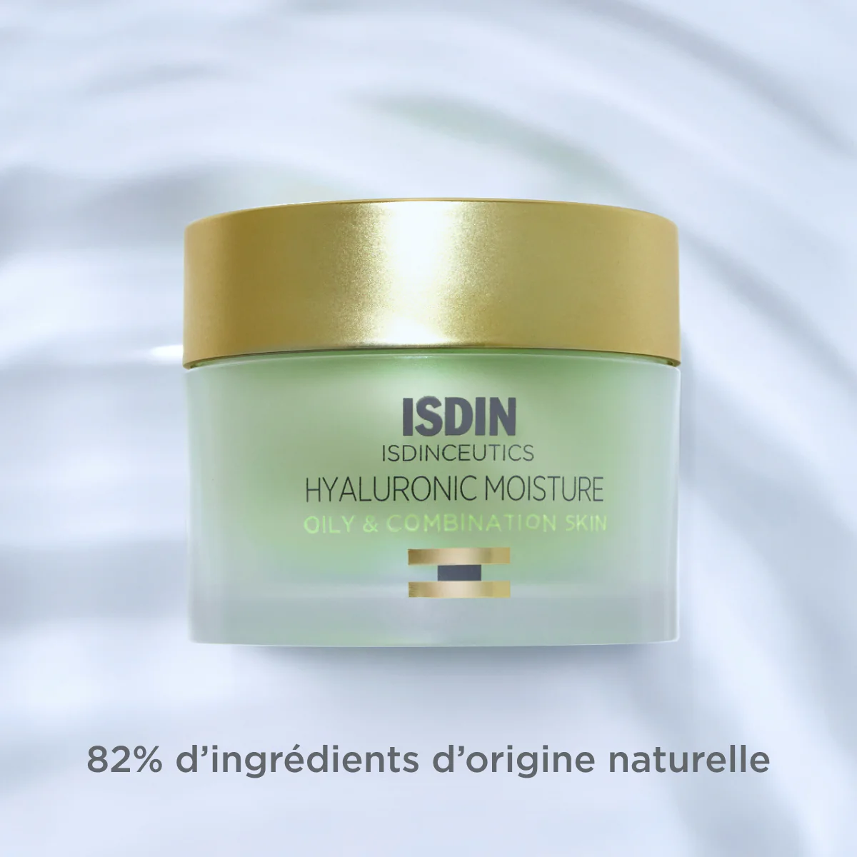 ISDIN Isdinceutics Hyaluronic Moisture 50g Crème Légère Peaux Grasses Mixtes = Trousse Offerte - Image 3
