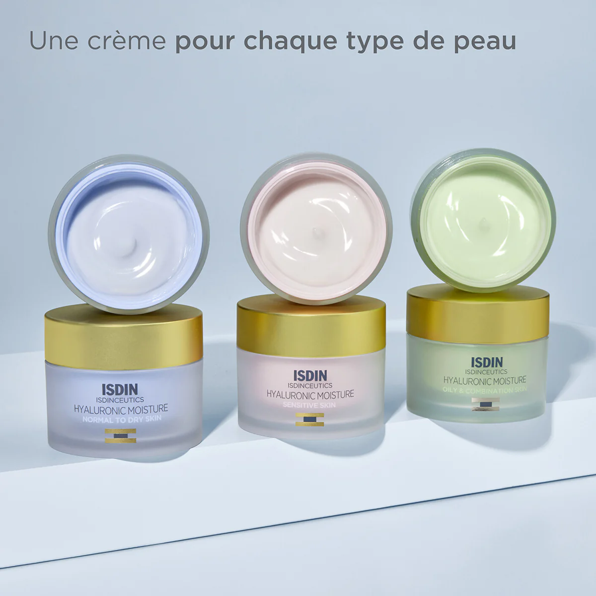 ISDIN Isdinceutics Hyaluronic Moisture 50g Crème Hydratante Peaux Sensibles = Trousse Offerte - Image 8
