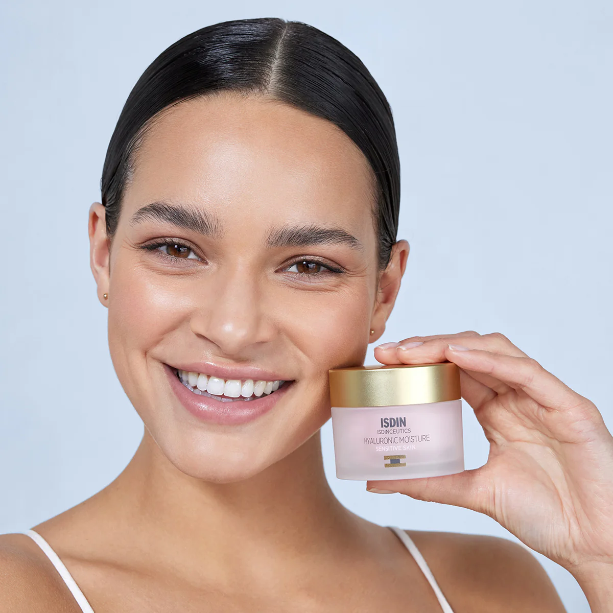 ISDIN Isdinceutics Hyaluronic Moisture 50g Crème Hydratante Peaux Sensibles = Trousse Offerte - Image 9