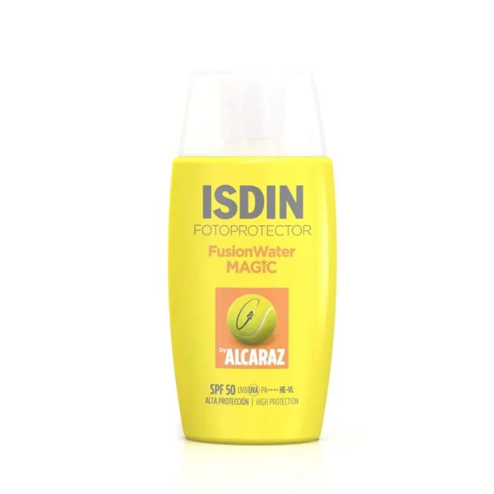 ISDIN Fusion Water Magic Alcaraz SPF50 50ml Ultra-Légère Hydratante = CASQUETTE OFFERTE - Image 2