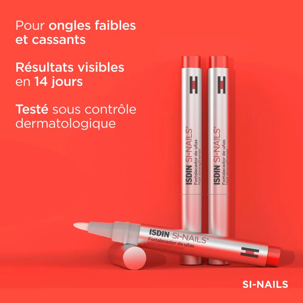 ISDIN Si-Nails Renforçateur d'Ongles 2.5ml Silicium +88% Résistance Hydratant Protecteur Ongles Fragiles - Image 4