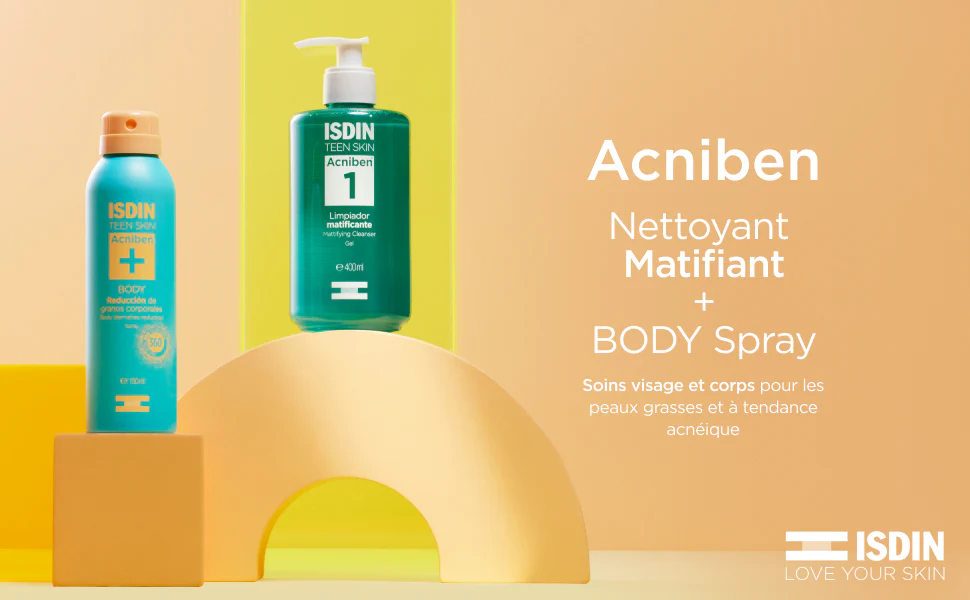 ISDIN Acniben+ Body 150ml Anti-Imperfections Corps Ados Dos Épaules Poitrine - Image 2