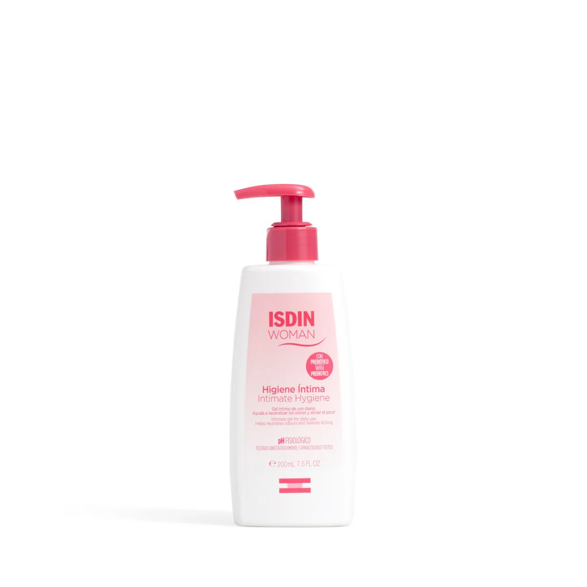ISDIN Woman Gel Hygiène Intime 200ml pH Équilibré Douceur Protection Zone Intime