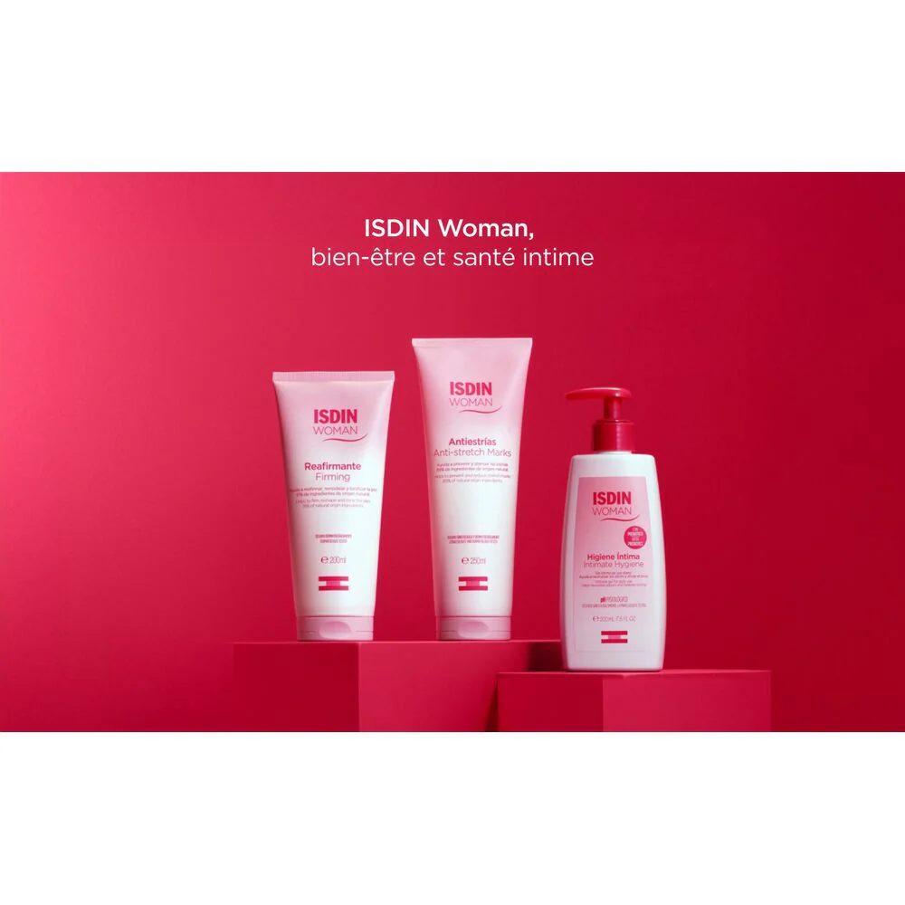 ISDIN Woman Crème Raffermissante 200ml Fermeté Élasticité Corps Femme - Image 4