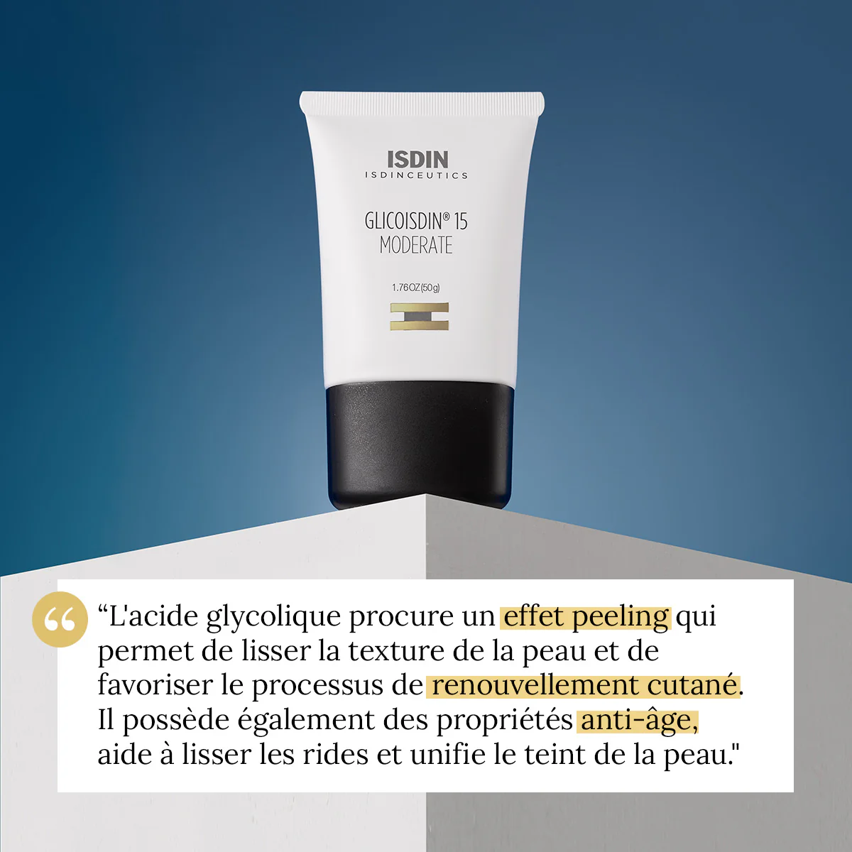 ISDIN Glicoisdin 15 Modéré Gel 50g Peeling Anti-Âge Aloe Vera Doux - Image 7