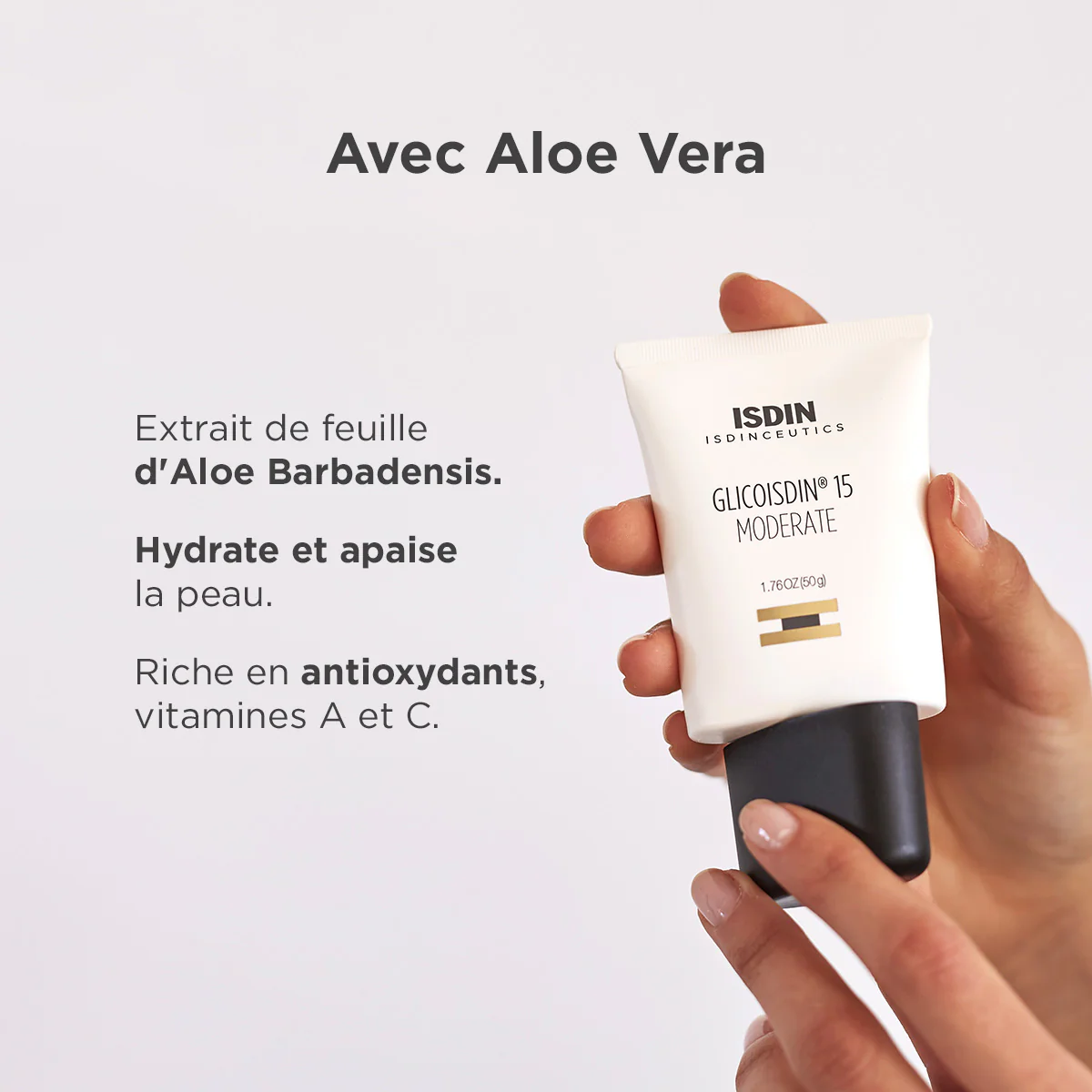 ISDIN Glicoisdin 15 Modéré Gel 50g Peeling Anti-Âge Aloe Vera Doux - Image 8