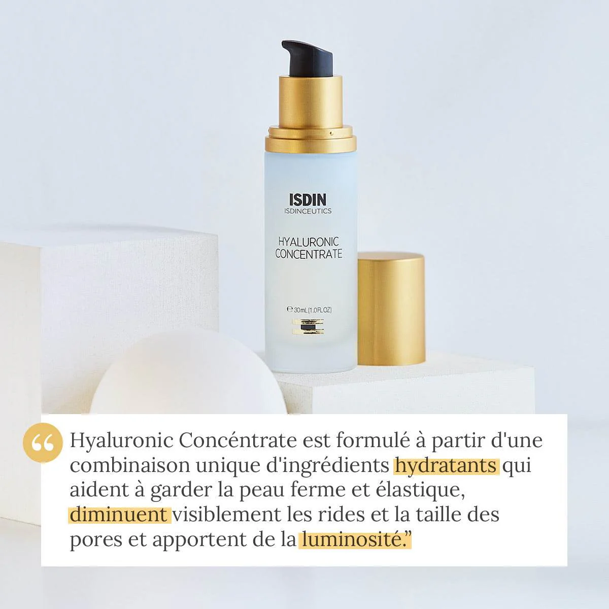 ISDIN Isdinceutics Glicoisdin Concentré Hyaluronique Sérum 30ml - Hydratation Profonde - Image 5