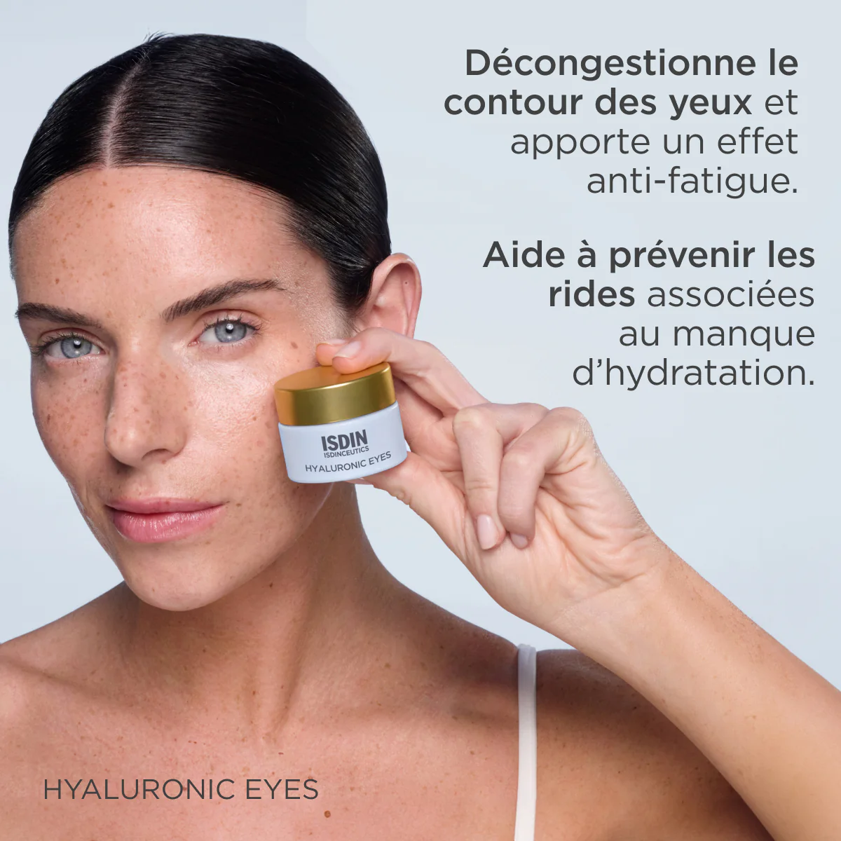 ISDIN Isdinceutics Hyaluronic Eyes 15g Contour Yeux Acide Hyaluronique Anti-Cernes Anti-Rides - Image 3