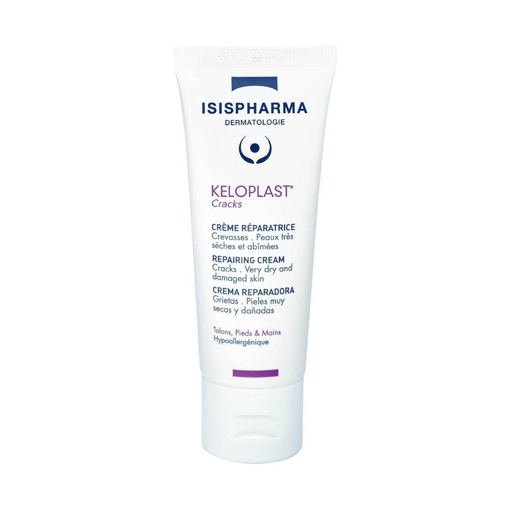 Isispharma Keloplast Cracks Crème Réparatrice 40ml - Soin Réparateur Crevasses Pieds