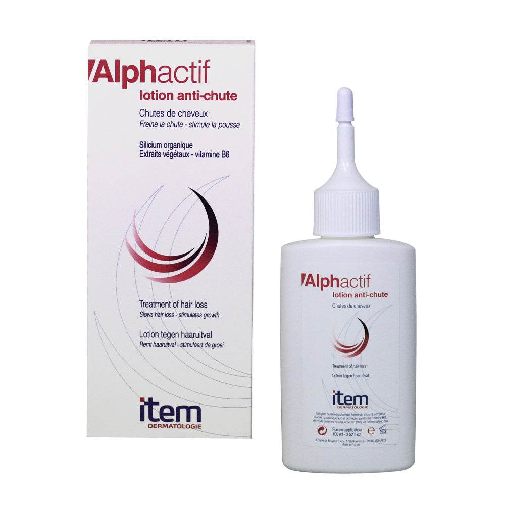 ITEM Alphactif Lotion Anti-Chute 100ml Traitement Chute Cheveux Stimule Repousse Fortifiant