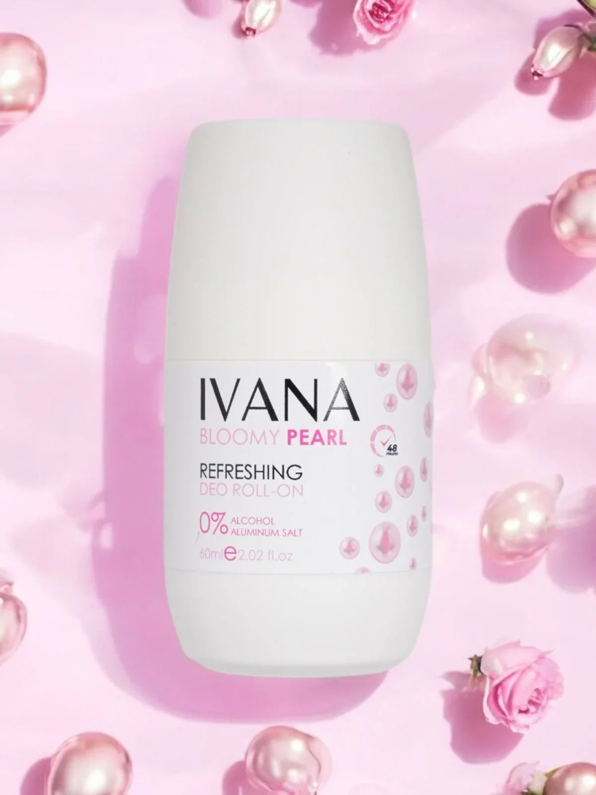 IVANA Déodorant Bloomy Pearl Protection Fraîcheur Longue Durée Parfum Délicat - Image 2