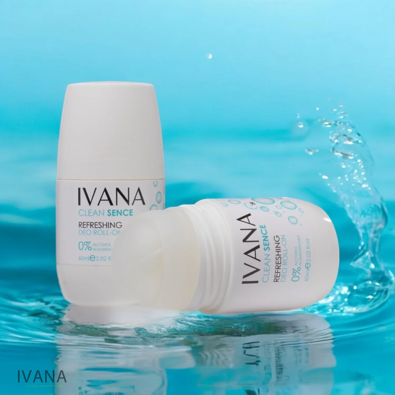 IVANA Déodorant Clean Sense Protection 24h Fraîcheur Propre - Image 4
